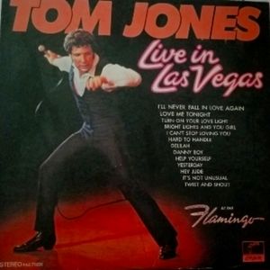 Tom Jones Live In Las Vegas LP